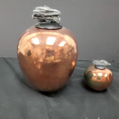 Raku Art Vases - 2