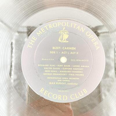THE METROPOLITAN OPERA â€œGEORGES BIZET - CARMENâ€ VINYL RECORD