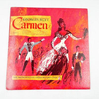 THE METROPOLITAN OPERA â€œGEORGES BIZET - CARMENâ€ VINYL RECORD