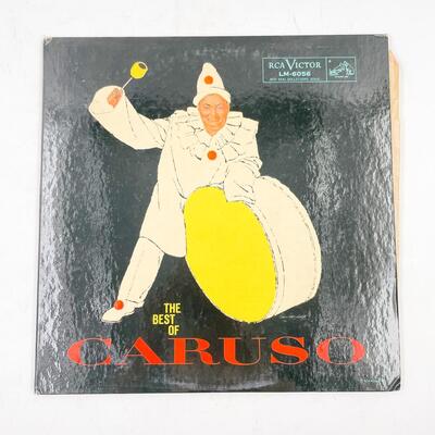 â€œTHE BEST OF CARUSOâ€ LM-6056 VINYL RECORD