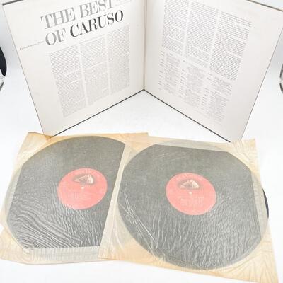 â€œTHE BEST OF CARUSOâ€ LM-6056 VINYL RECORD