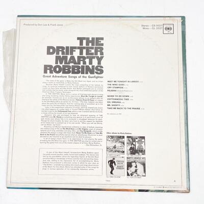 MARTY ROBBINS â€œTHE DRIFTERâ€ CL 2527 VINYL RECORD