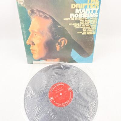MARTY ROBBINS â€œTHE DRIFTERâ€ CL 2527 VINYL RECORD