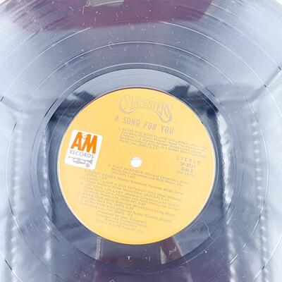 THE CARPENTERS â€œA SONG FOR YOUâ€ SP 3511 VINYL RECORD