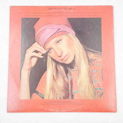 1975 BARBRA STREISAND â€œLAZY AFTERNOONâ€ PC 33815 VINYL RECORD