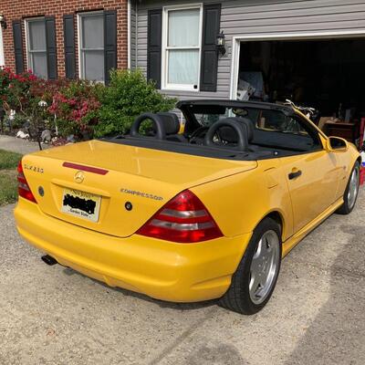 1999 Mercedes-Benz SLK 230 Kompressor Convertible