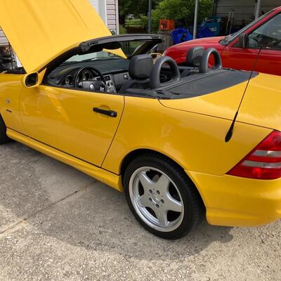 1999 Mercedes-Benz SLK 230 Kompressor Convertible