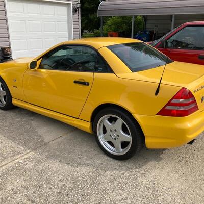1999 Mercedes-Benz SLK 230 Kompressor Convertible