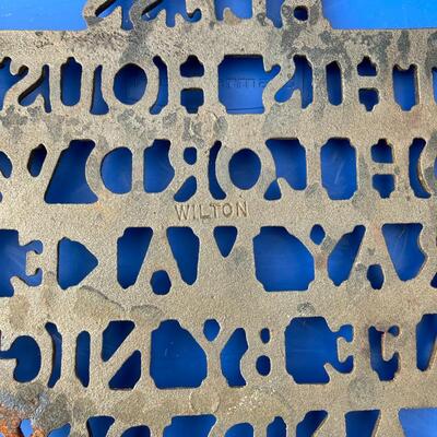 Lot of 3 Metal Trivets