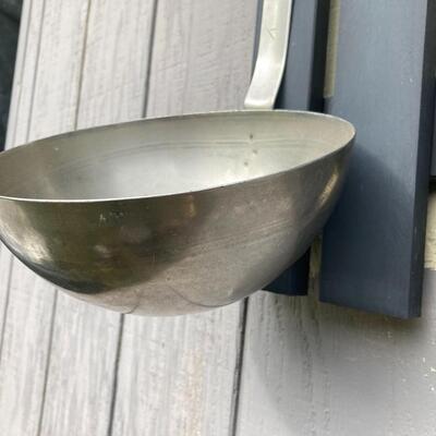 Huge Stainless Commercial Ladle 22â€ x 8.5â€