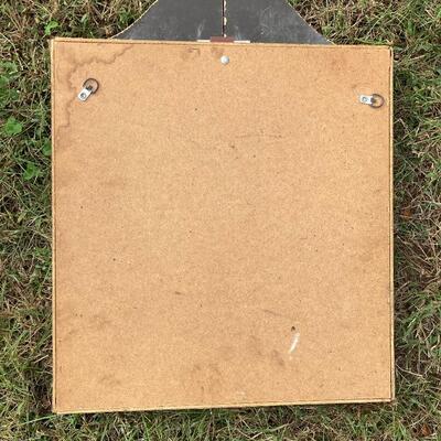 Vintage KINGS HEAD Pub Dart Board Cabinet