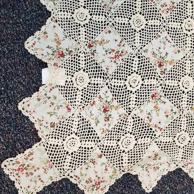 Crochet Bedspread  100% Cotton