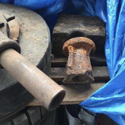Antique Wooden Wine Press