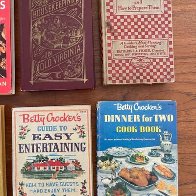 Lot 2 - Vintage Cookbooks