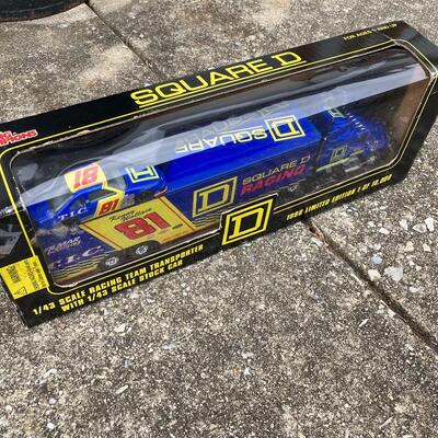 Square D Stock Car Team Transporter Limited Edition