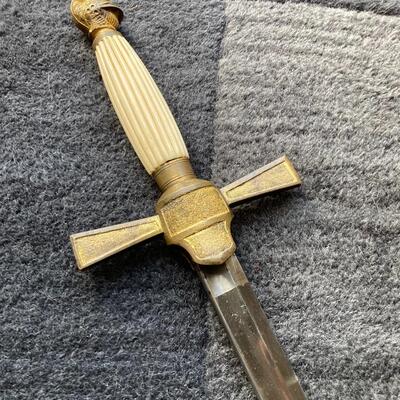 Old Knights of Columbus Sword and Scabbard
