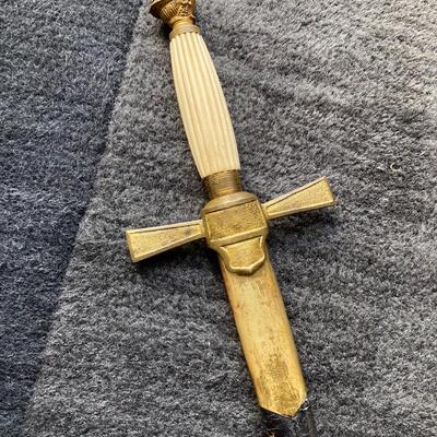 Old Knights of Columbus Sword and Scabbard