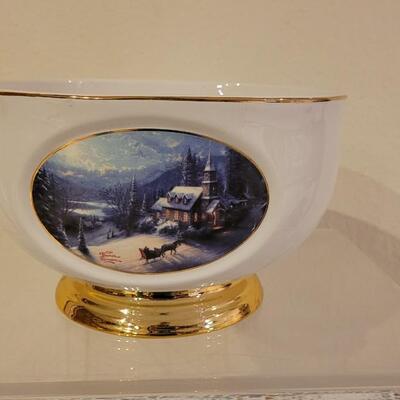 Lot 180: Thomas Kincaid Bowl