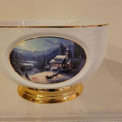 Lot 180: Thomas Kincaid Bowl