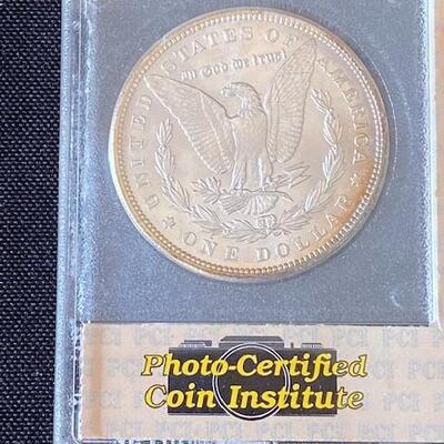 LOT#10: 1890 Morgan Silver Dollar