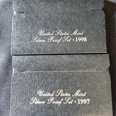 LOT#14: Silver Proof Sets