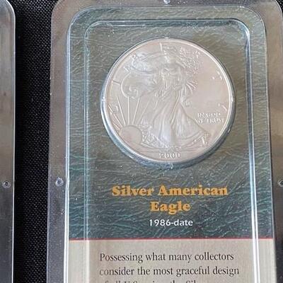 LOT#16: 2000 American Silver Eagle