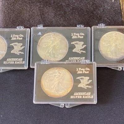 LOT#23: 1987-1990 Sequential American Eagles