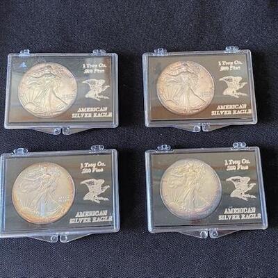LOT#23: 1987-1990 Sequential American Eagles