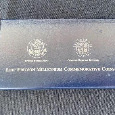 LOT#24: 2000 Leif Ericson Comm Silver Proof