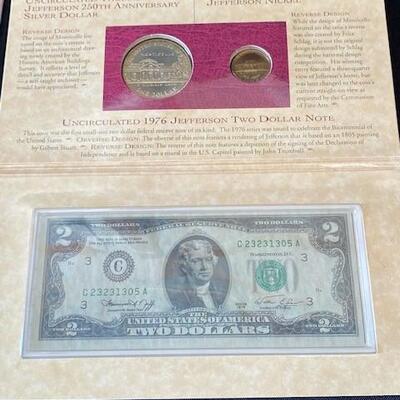 LOT#54: 1994 Jefferson Coin & Currency Lot #2