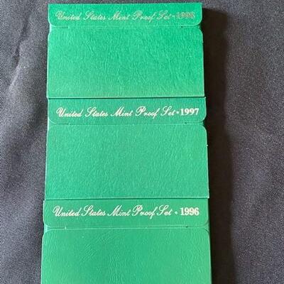 LOT#86: 1990-1998 US Mint Proof Sets