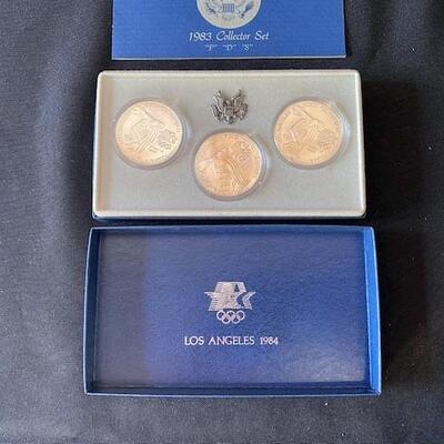LOT#96: 1983 PDS Olympic Silver Set