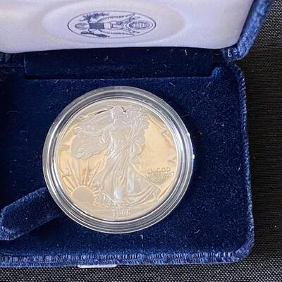 LOT#105: 1997 American Silver Eagle
