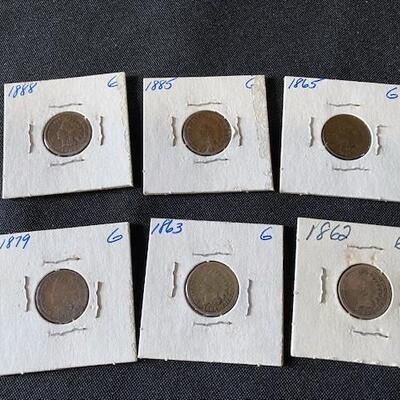 LOT#116: Indian Head Cents Lot #1