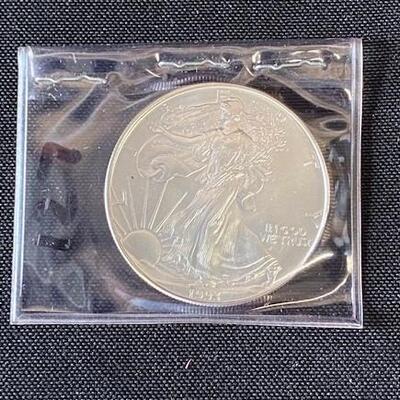 LOT#127: 1993 UNC American Silver Eagle