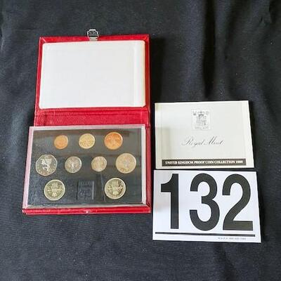 LOT#132: 1989 United Kingdom Proof Collection Royal Mint