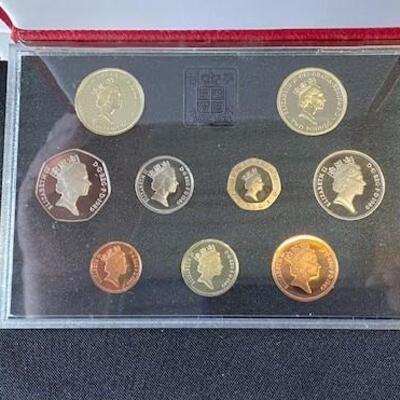 LOT#132: 1989 United Kingdom Proof Collection Royal Mint