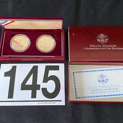 LOT#145: 1999 Dolly Madison Comm 1 Proof
