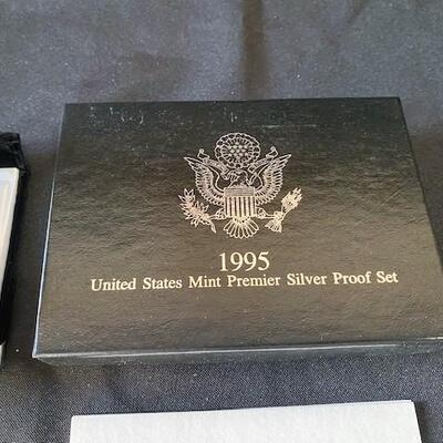 LOT#150: 1996 Premier Silver Proof Set Lot #2