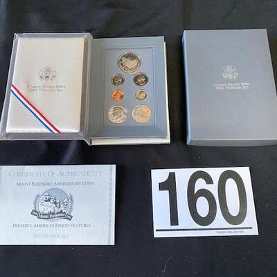 LOT#160: 1991 Prestige Proof Set