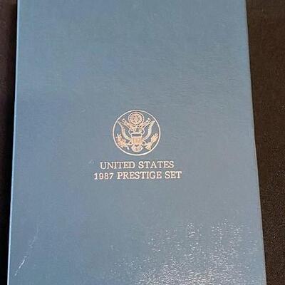 LOT#162: 1987 Prestige Proof Set
