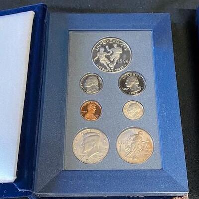 LOT#163: 1994-S Prestige World Cup Proof Set