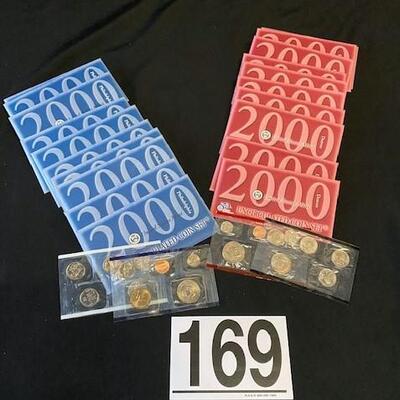LOT#169: 2000-P&D UNC Mint Sets