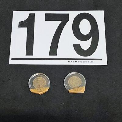 LOT#179: Indian Head Cents Lot #2