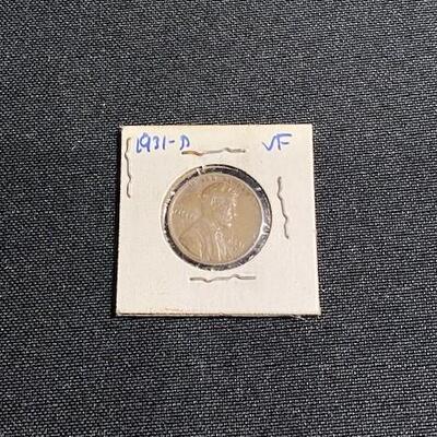 LOT#181: 1931-D Lincoln Cent Wheat Cent