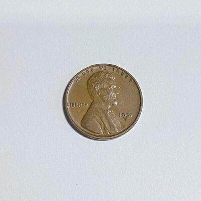 LOT#183: 1931-S Lincoln Cent Wheat Cent