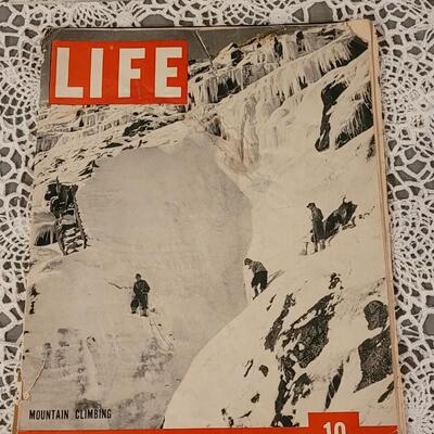 Lot 187: 1936 Collier's and 1945 LIFE Magazines