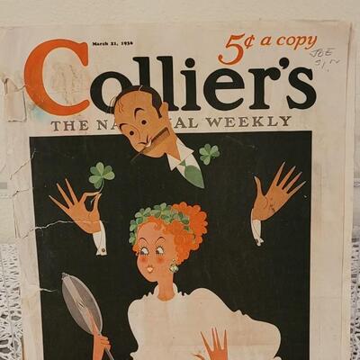 Lot 187: 1936 Collier's and 1945 LIFE Magazines