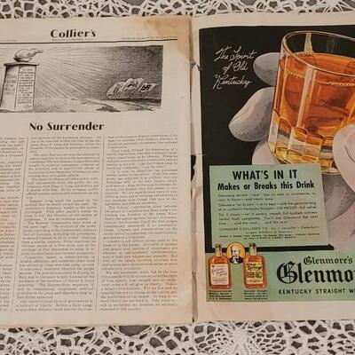 Lot 187: 1936 Collier's and 1945 LIFE Magazines