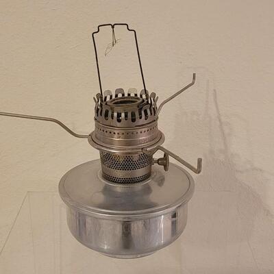 Lot 189: Vintage Aladdin Kerosene Metal Lamps (2)